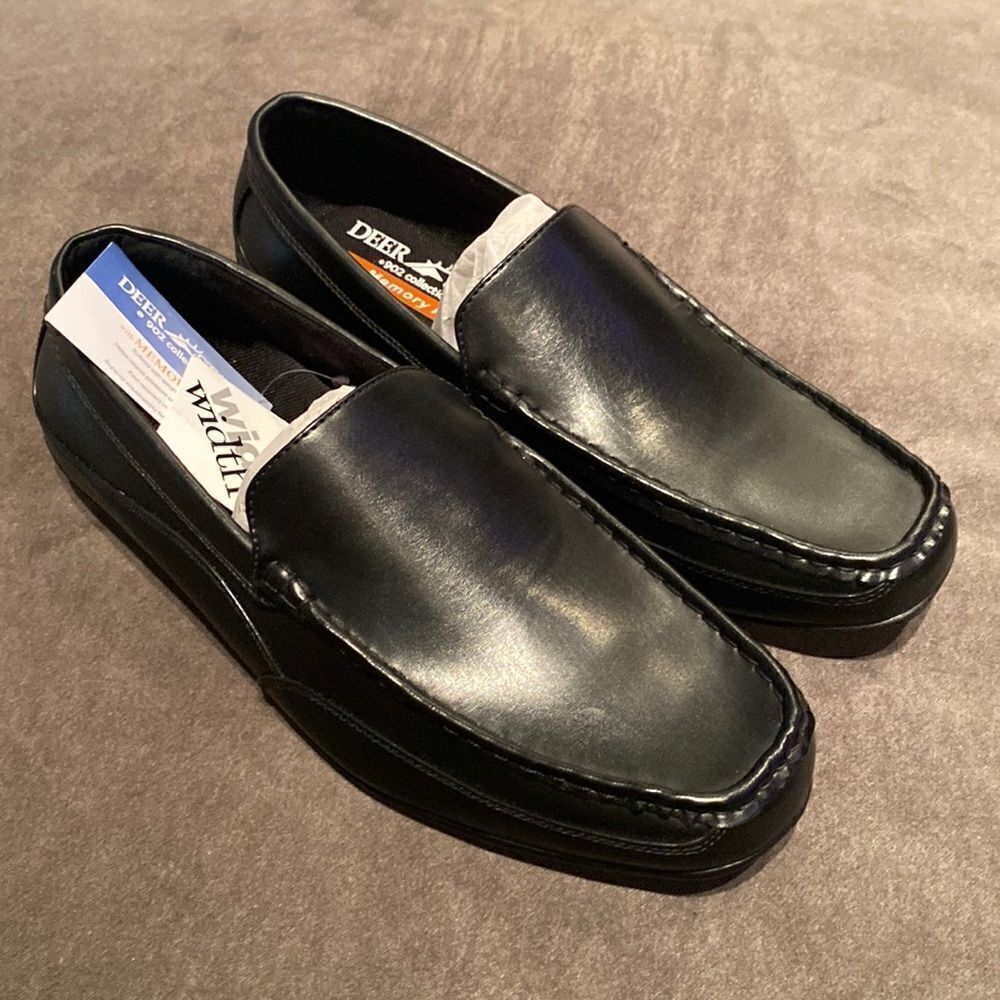Men’s Deer Stags Drive Black Shoes 902 Collection Size 11M NWT